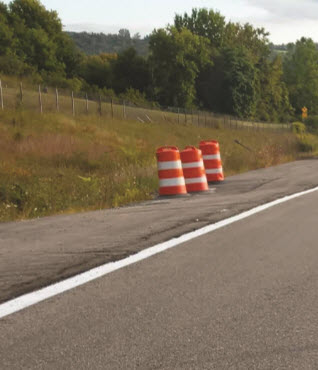 corrección de asentamientos en carreteras